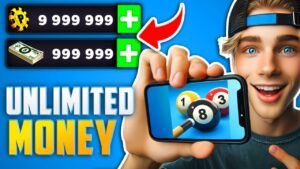 8 Ball Pool مهكرة كوينز غير محدودة و سهم طويل 1