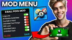 8 Ball Pool مهكرة كوينز غير محدودة و سهم طويل 3