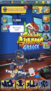 Subway Surfers مهكرة: طائرات وعملات ومفاتيح غير محدودة 2